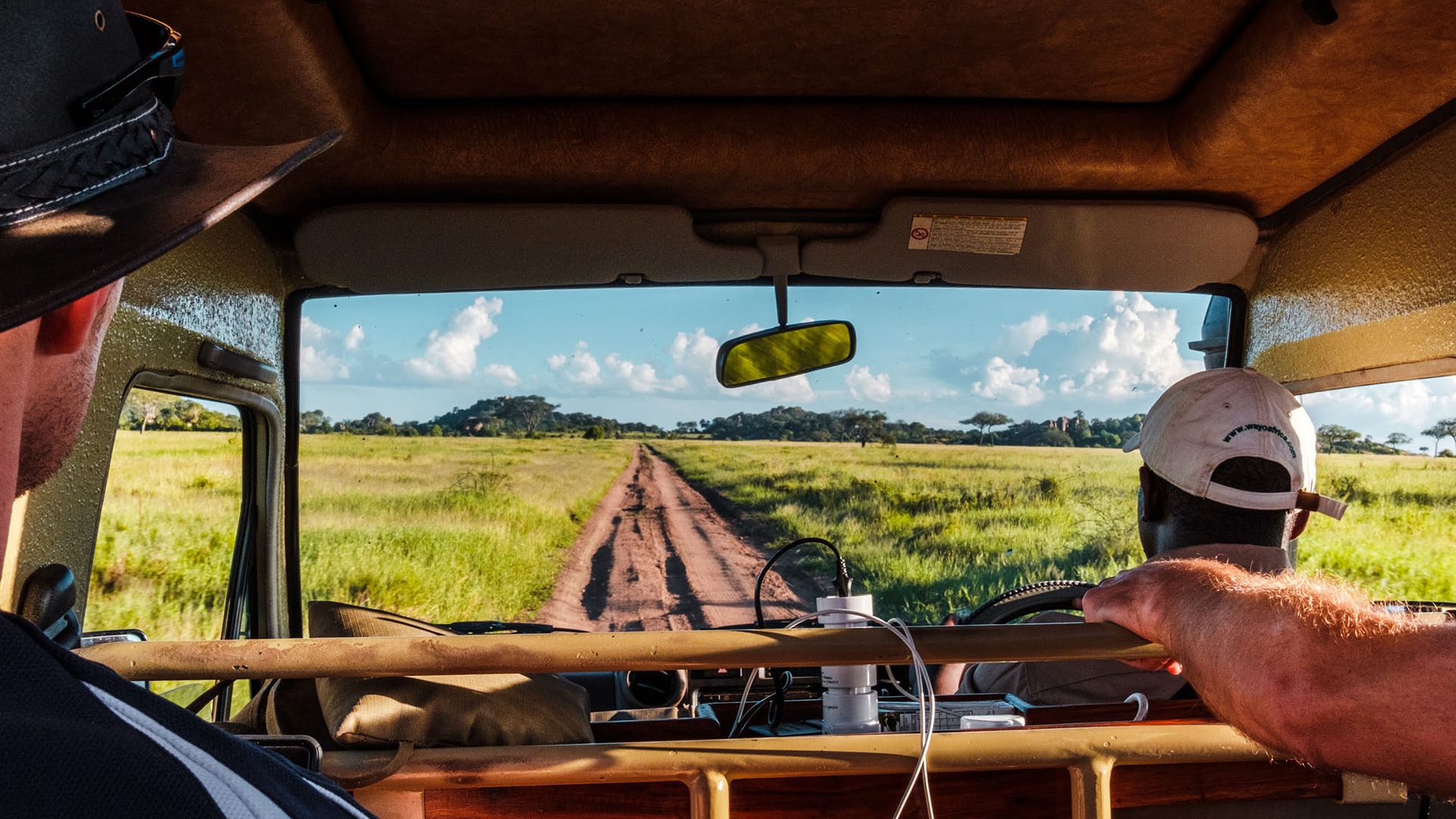A herd of Elephants drinking water in Serengeti African Safaris - Tanzania